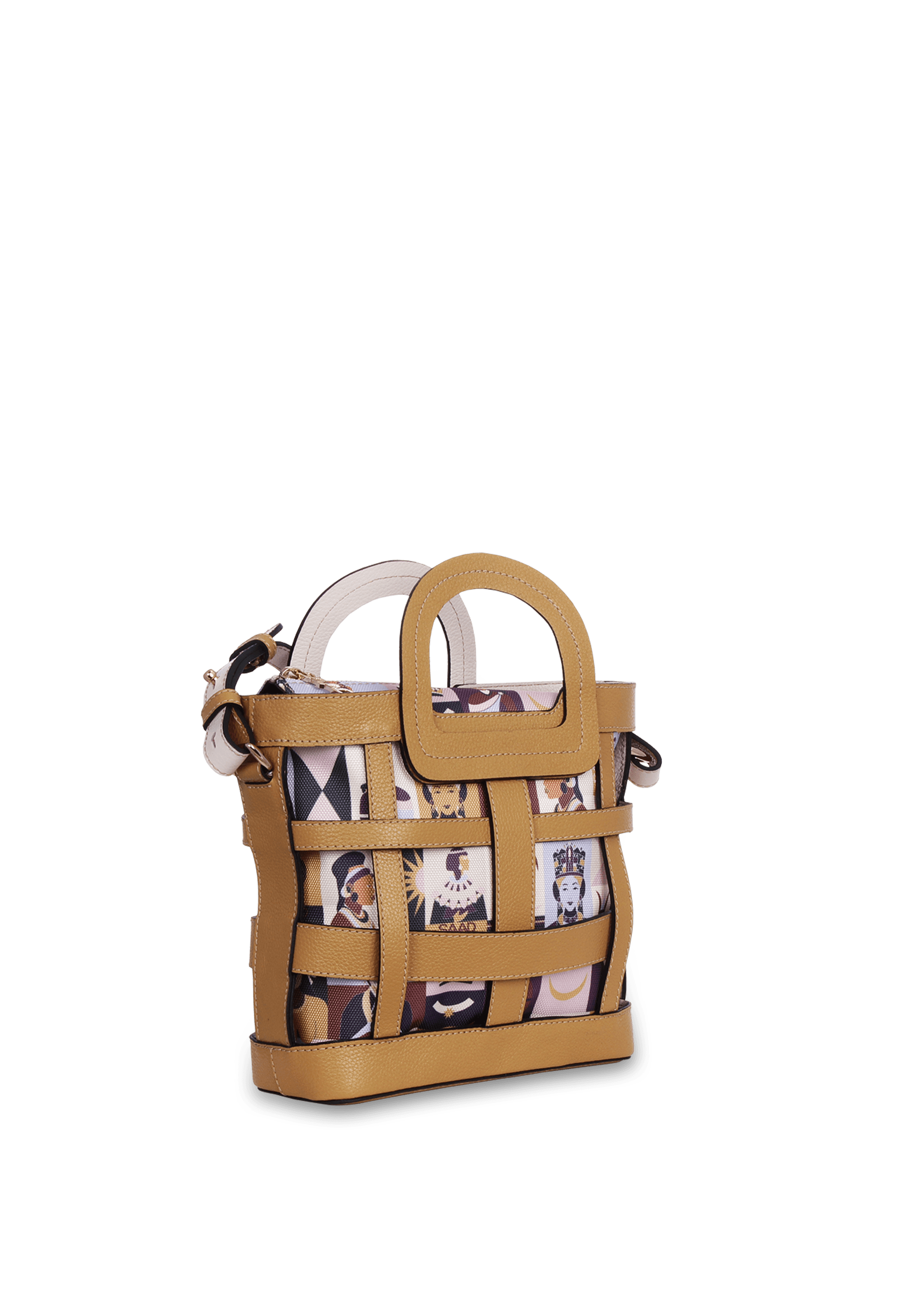 Bolsa  Pequena Estampa Rainha
