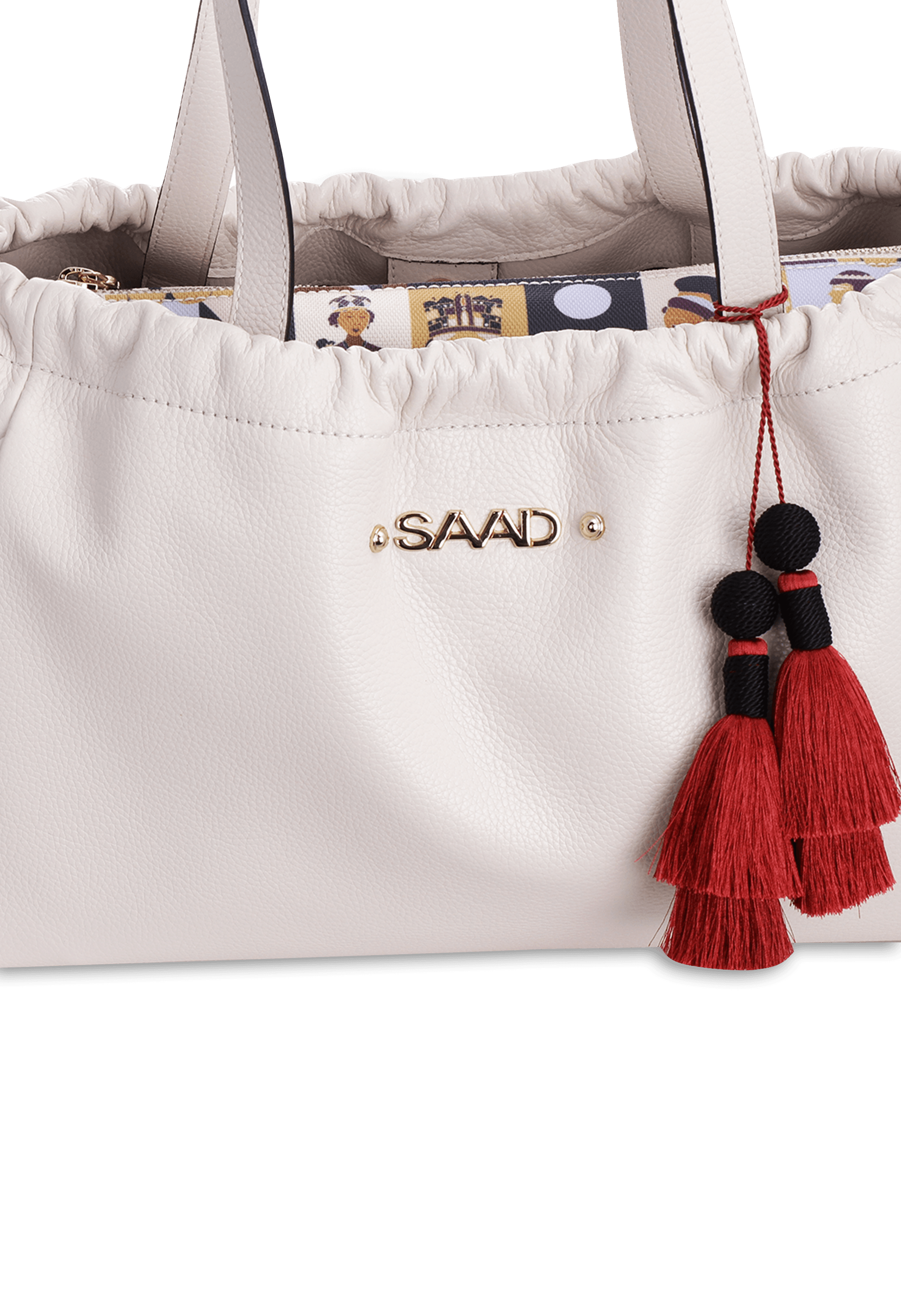 Bolsa Grande Estampa Rainhas