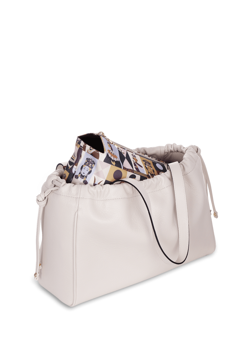 Bolsa Grande Estampa Rainhas