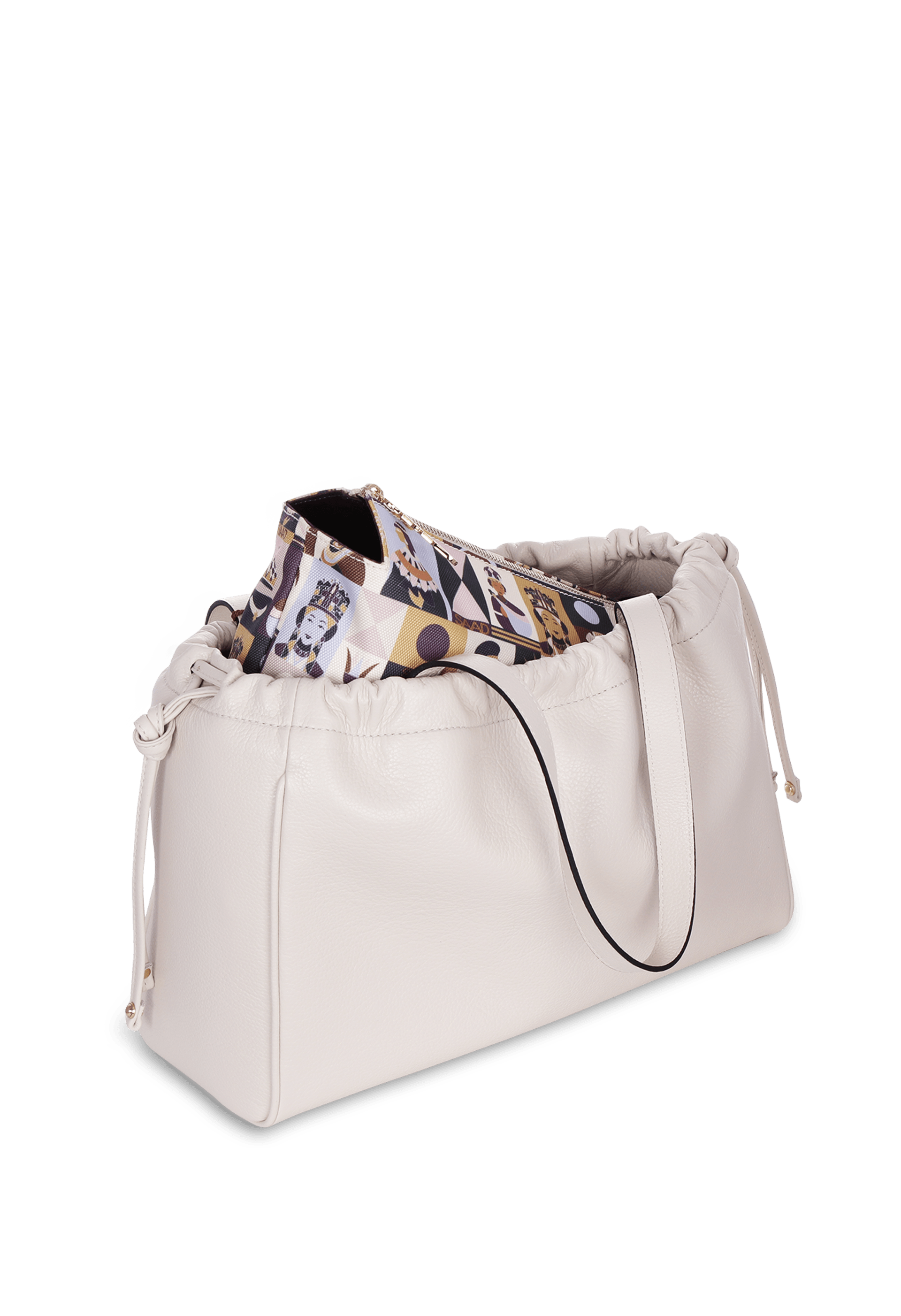 Bolsa Grande Estampa Rainhas