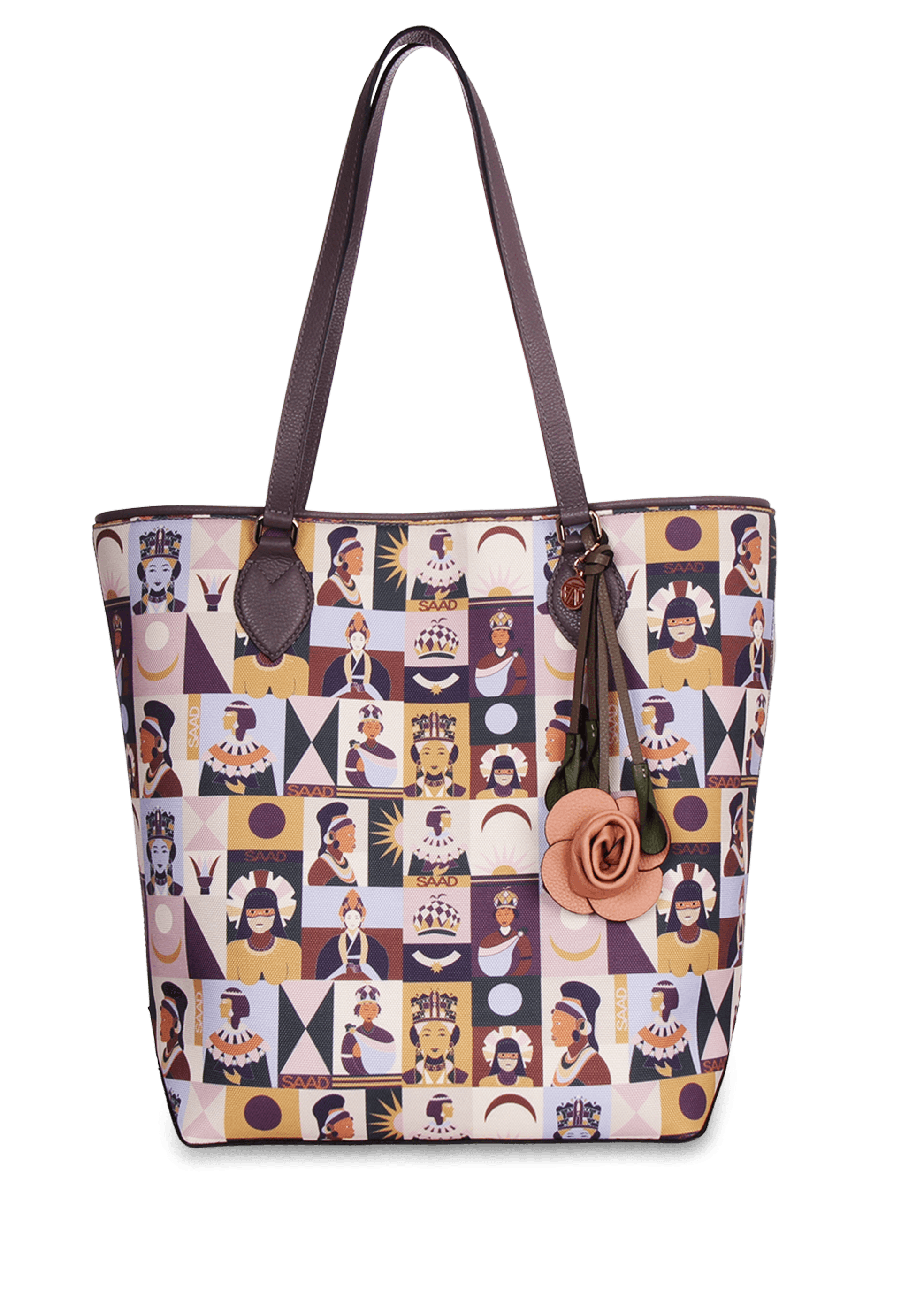 Bolsa Shopper Estampa Rainhas