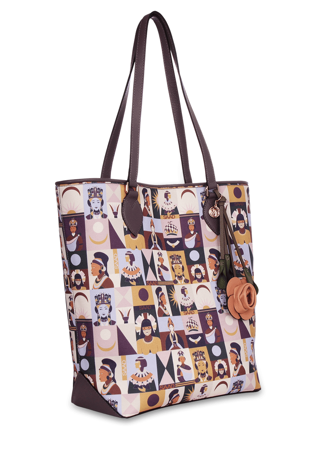Bolsa Shopper Estampa Rainhas