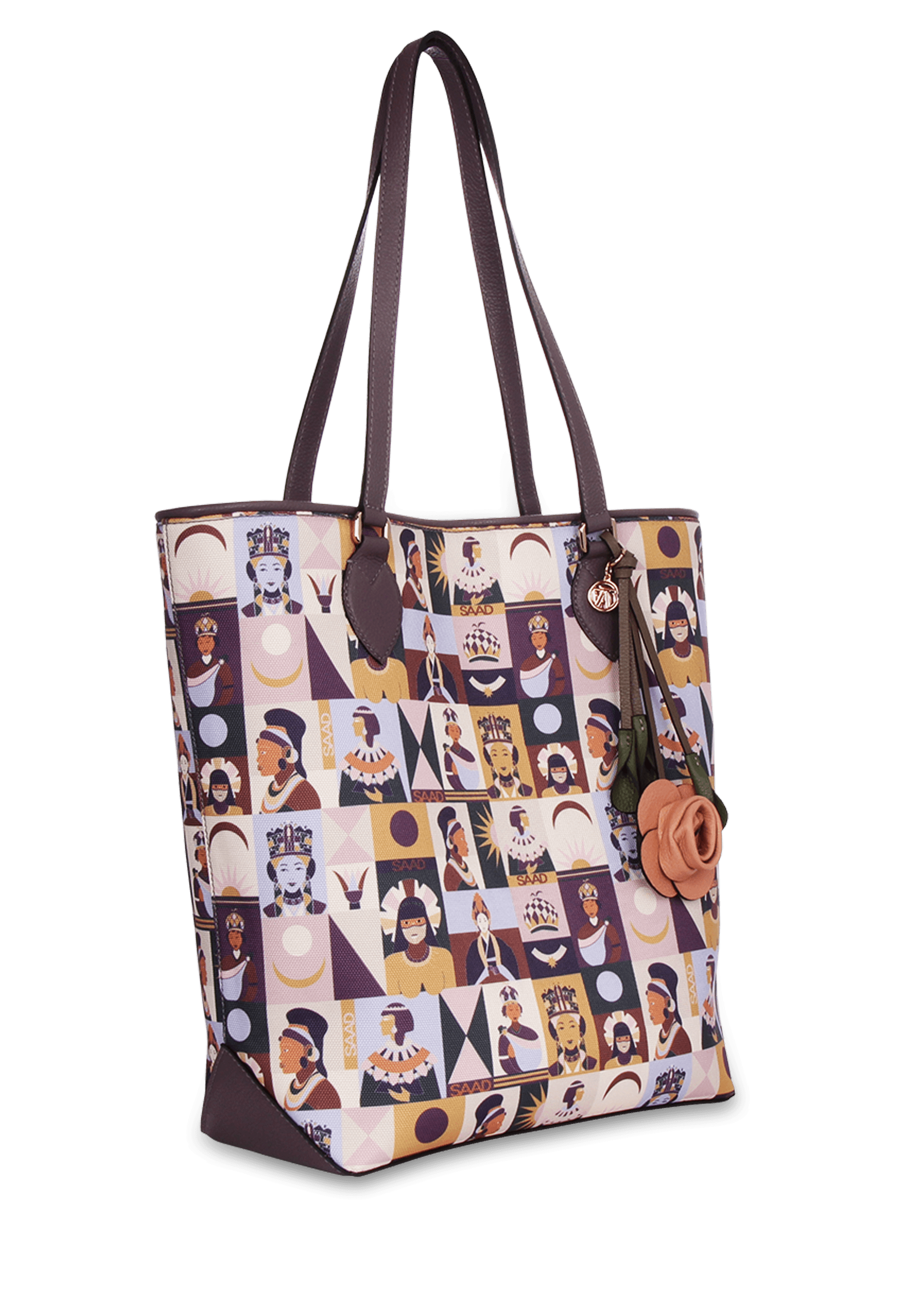 Bolsa Shopper Estampa Rainhas