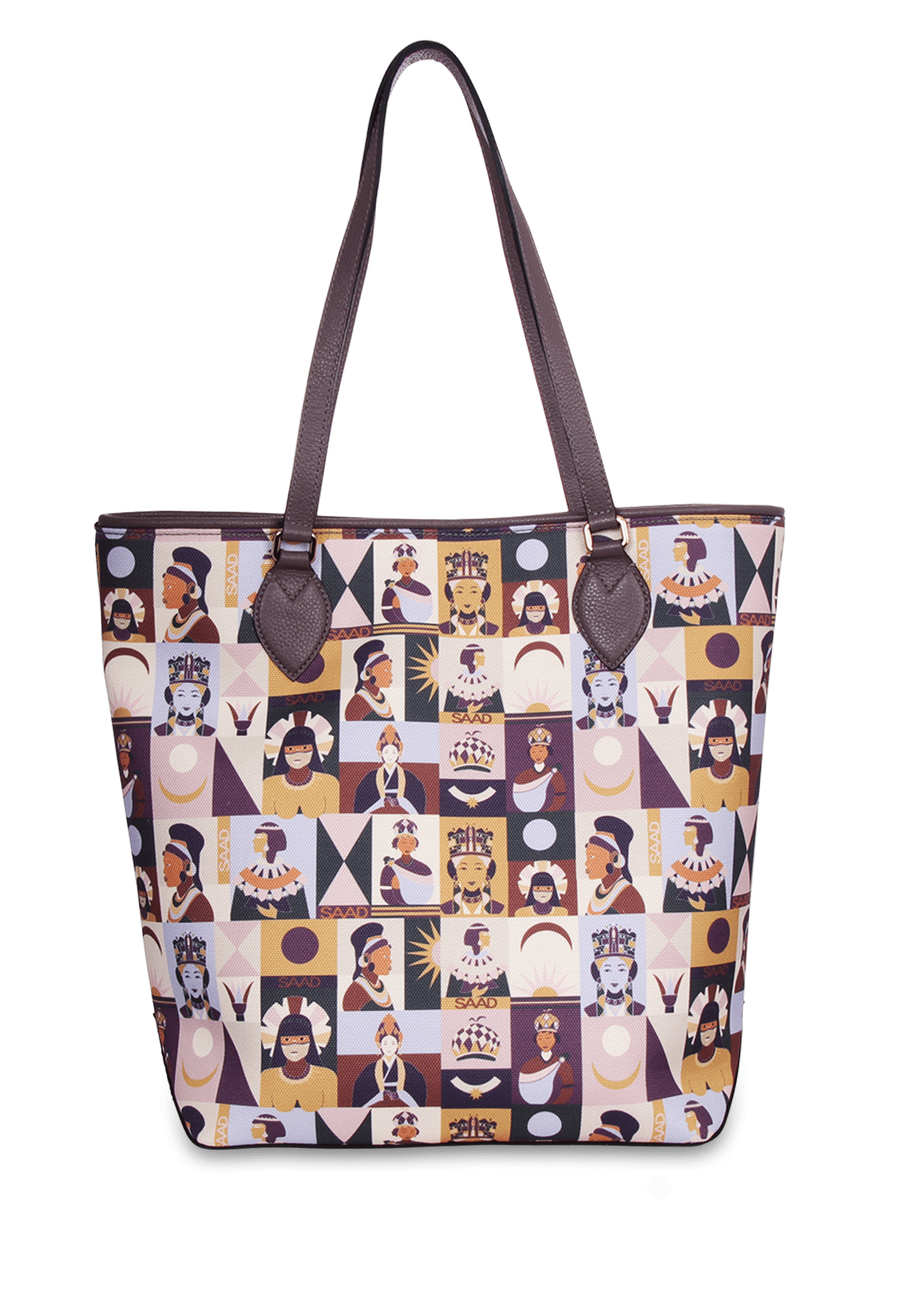 Bolsa Shopper Estampa Rainhas