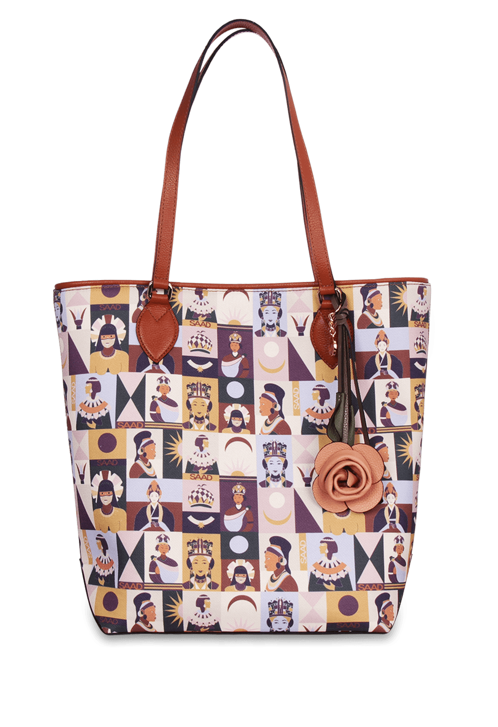 Bolsa Shopper Estampa Rainhas