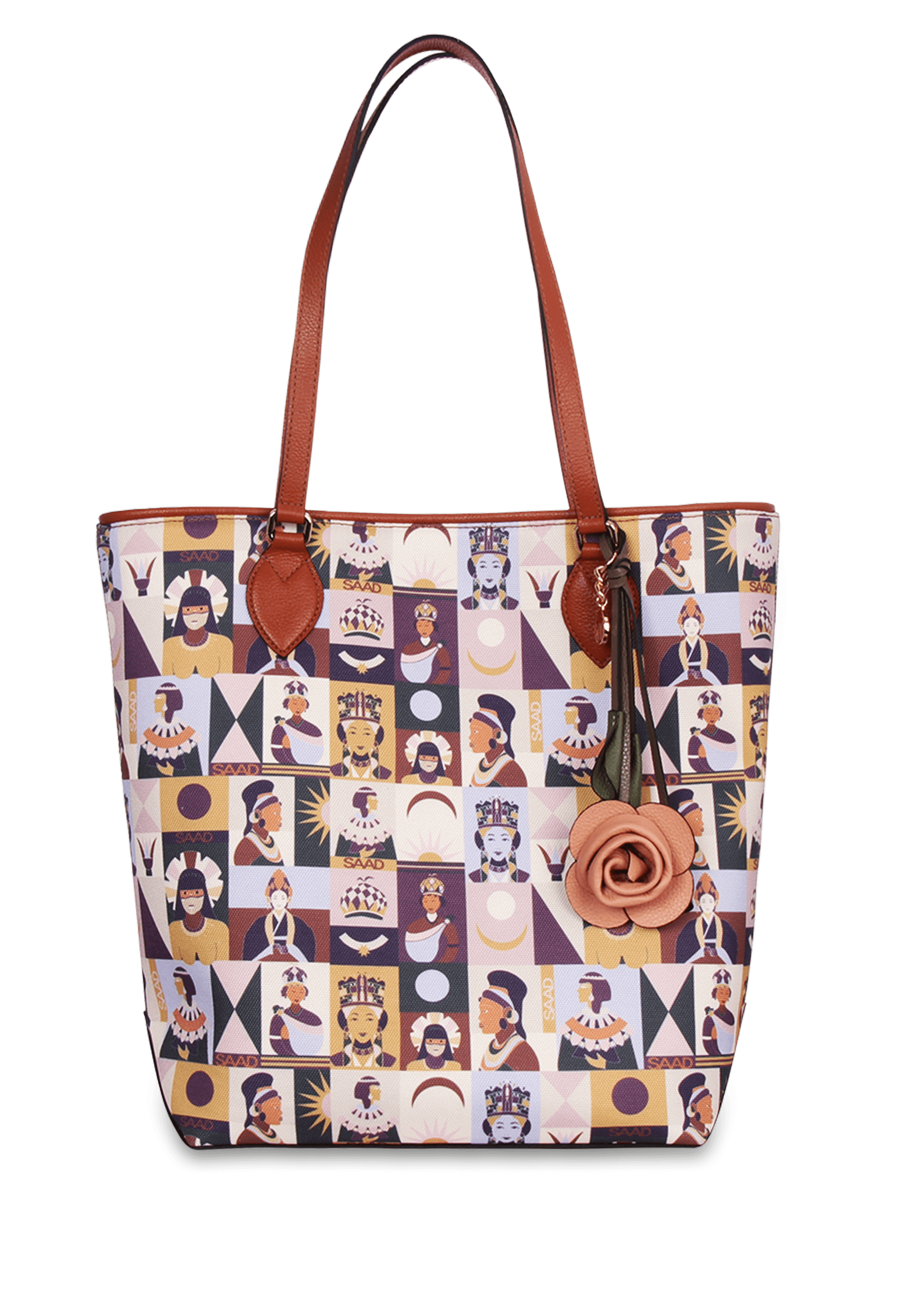 Bolsa Shopper Estampa Rainhas