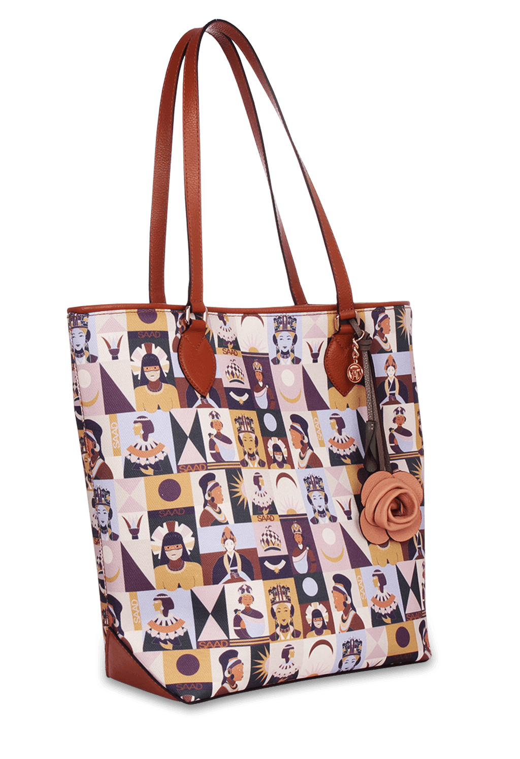 Bolsa Shopper Estampa Rainhas
