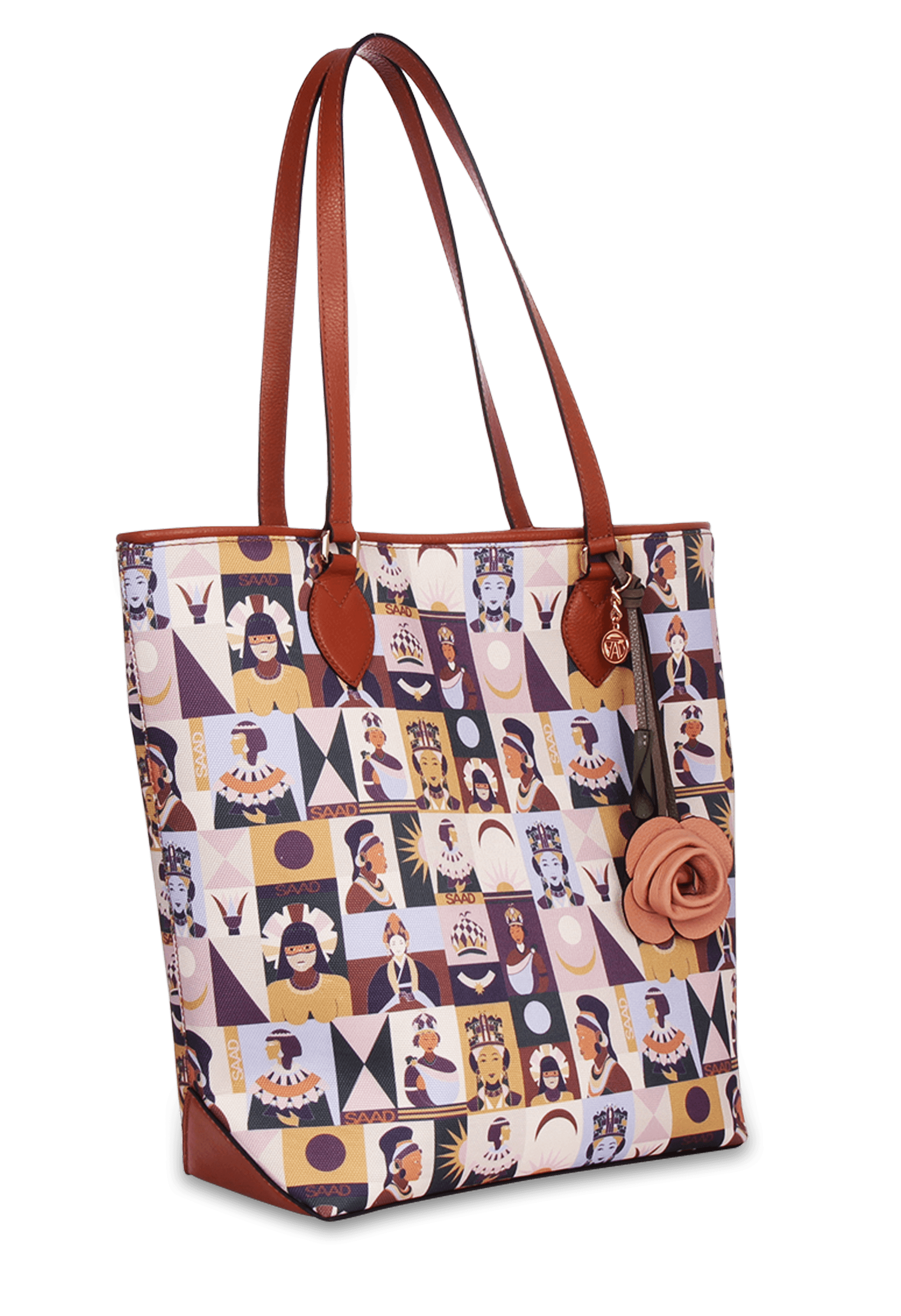Bolsa Shopper Estampa Rainhas