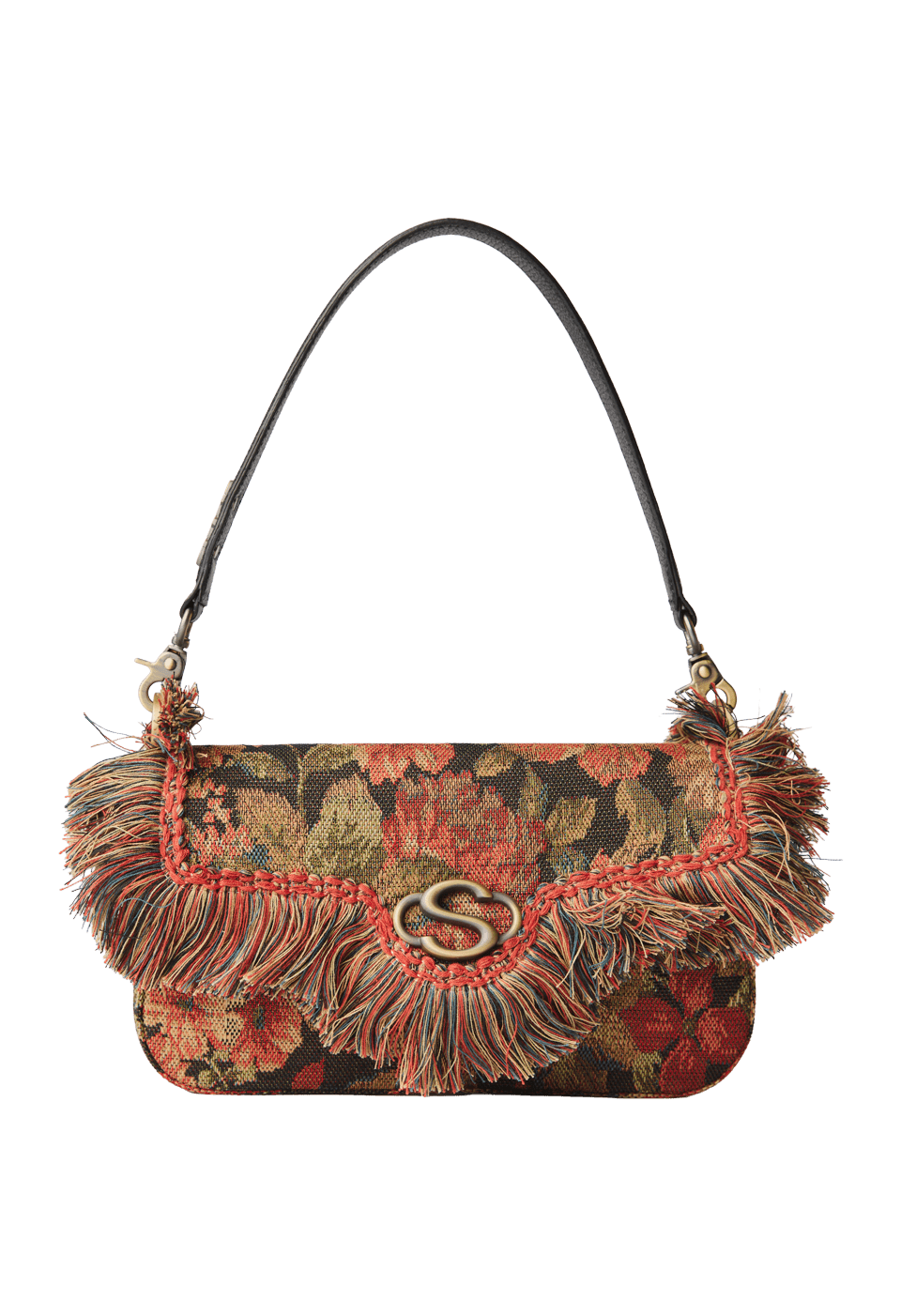 BL2505 - BOLSA GOBELIN FRANJA
