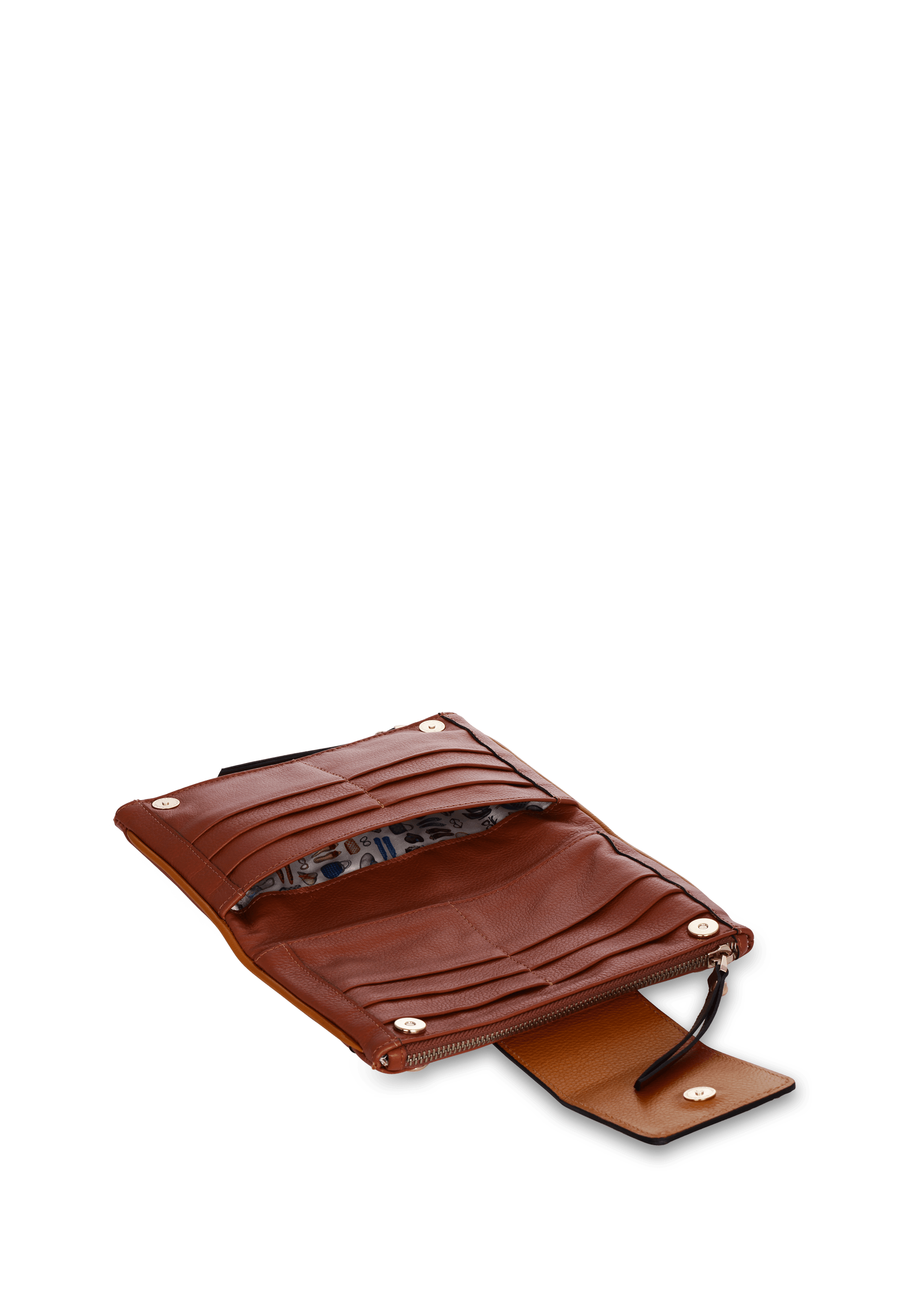Bolsa Carteira em Couro
