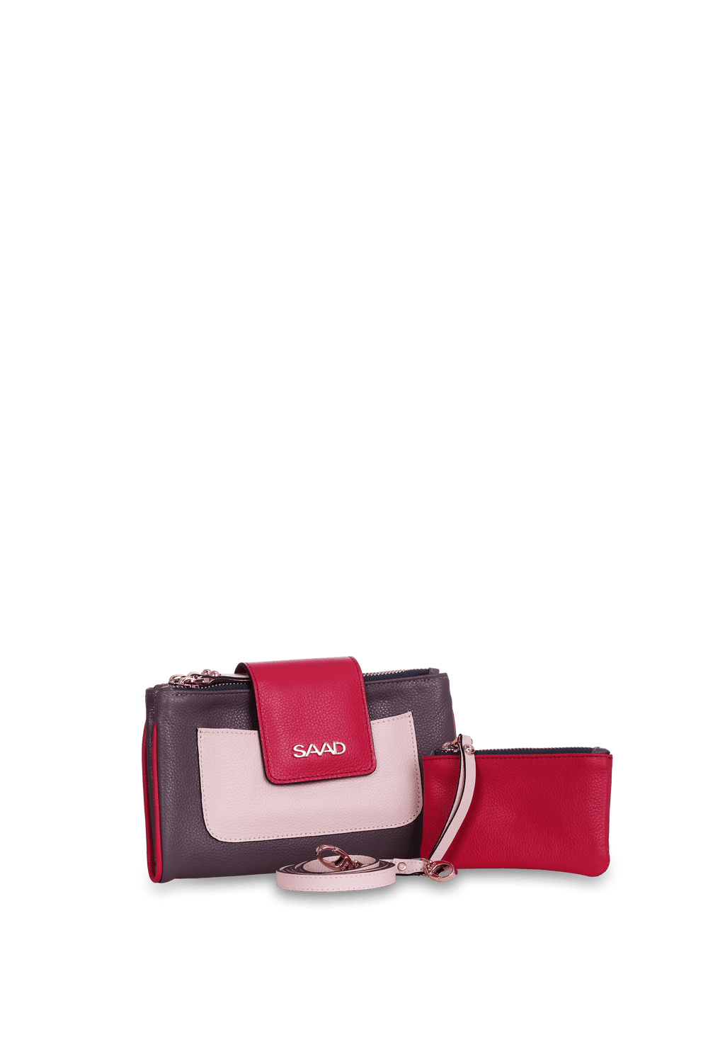 Bolsa Carteira em Couro