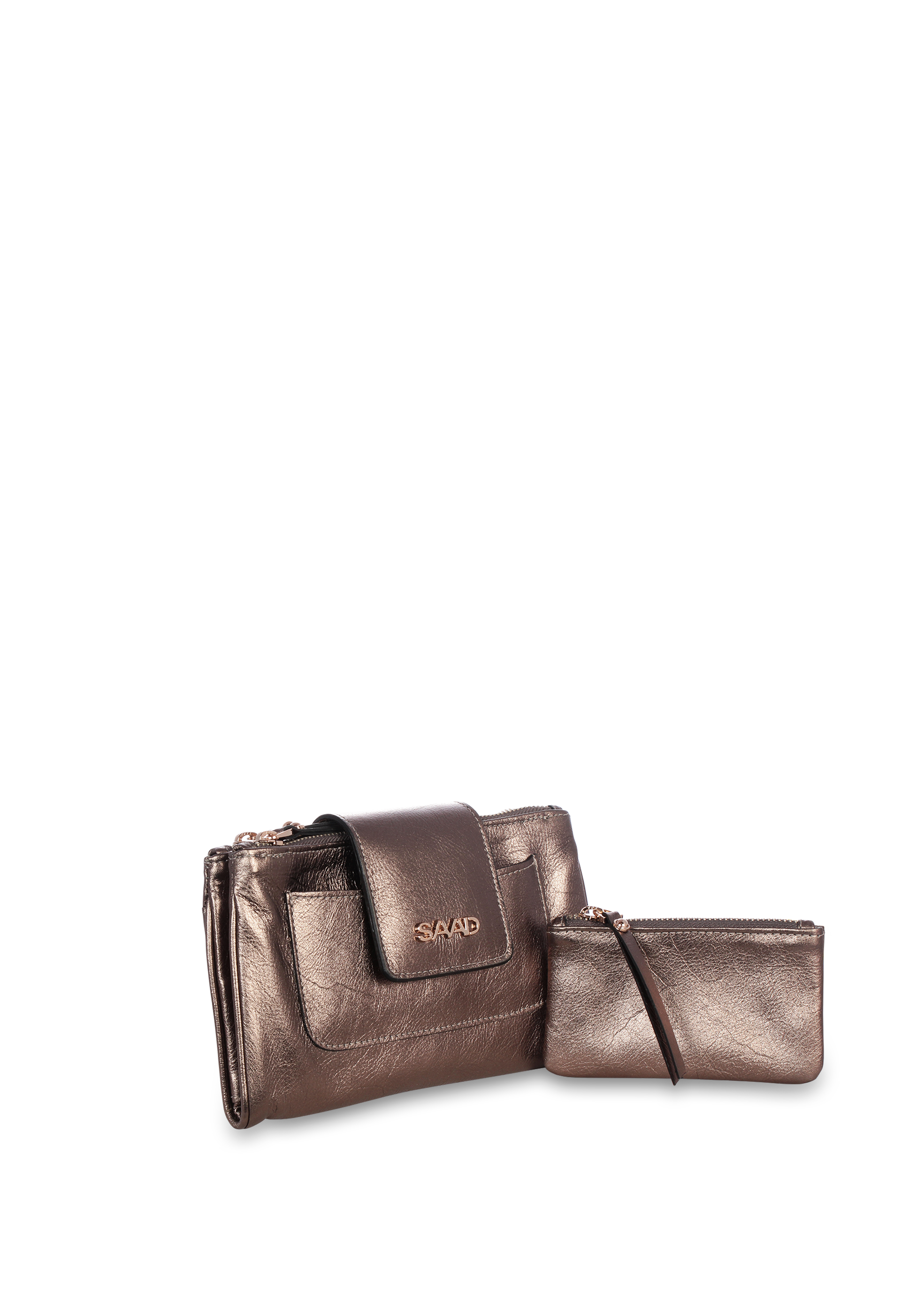 242-CA170A - Bolsa Carteira Bristol Metal