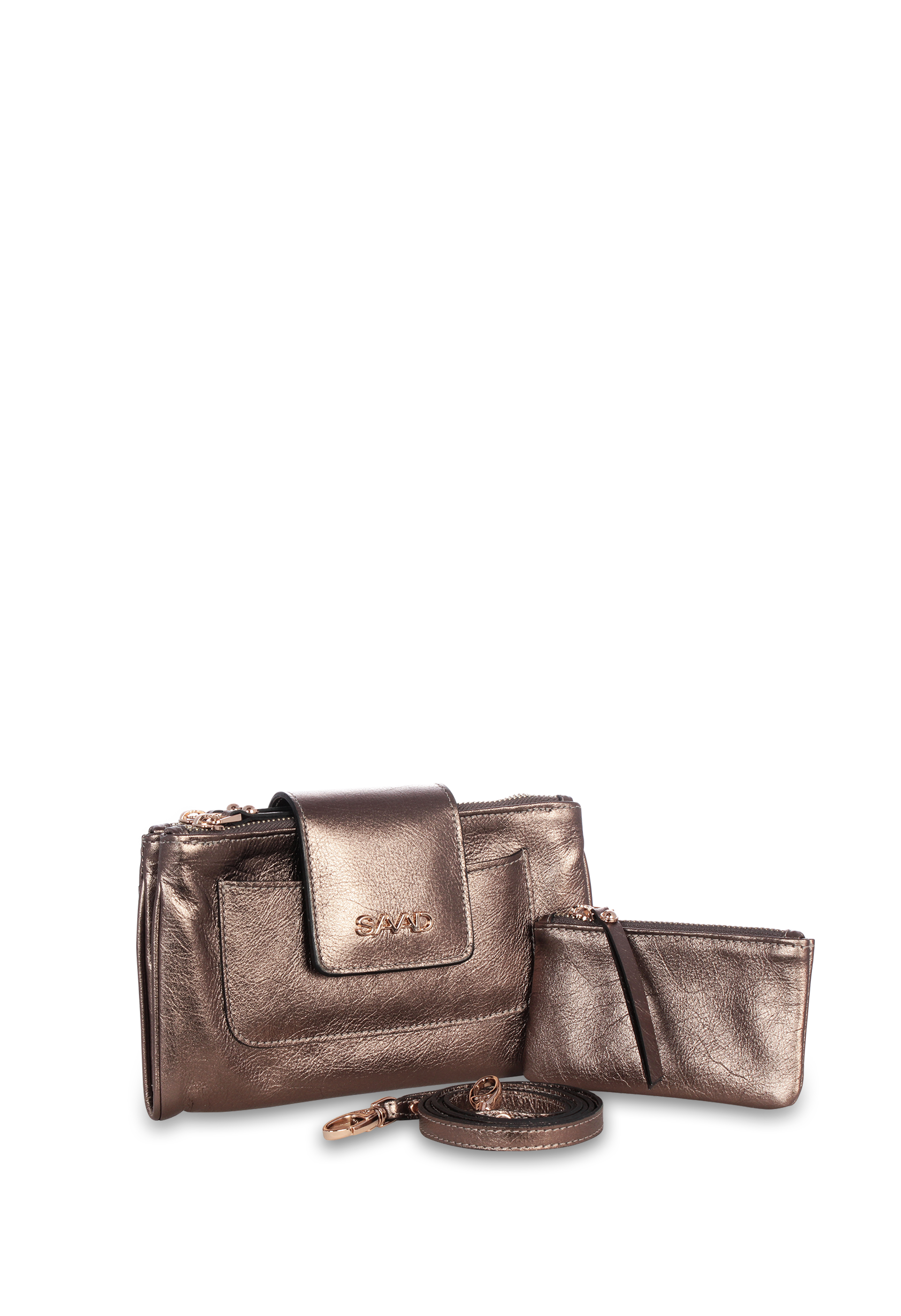 242-CA170A - Bolsa Carteira Bristol Metal