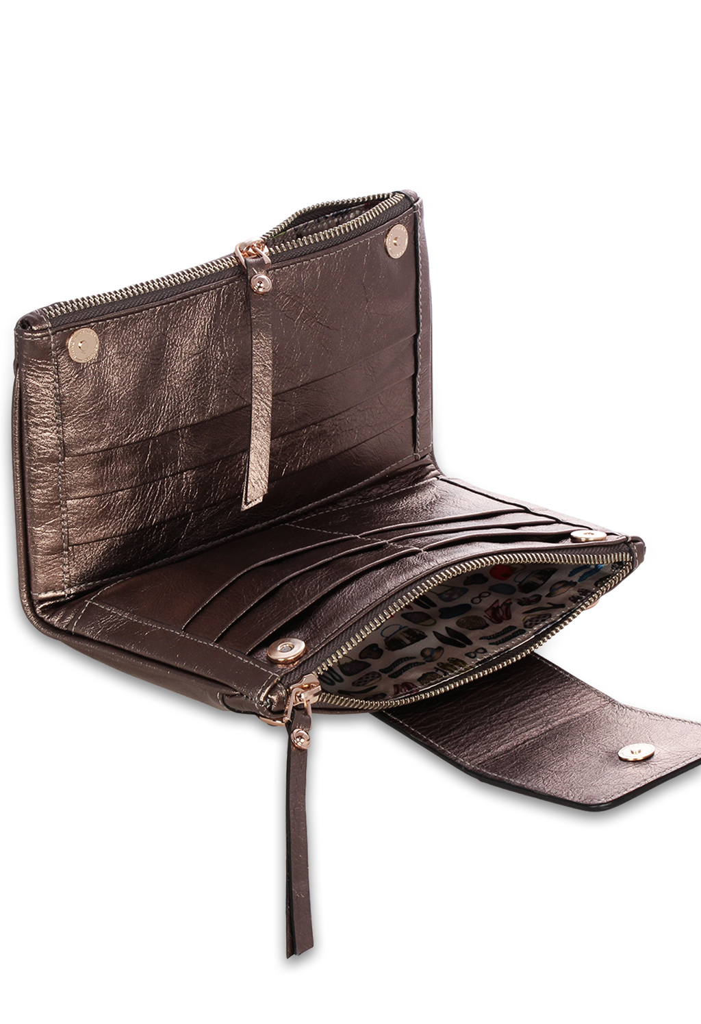 242-CA170A - Bolsa Carteira Bristol Metal