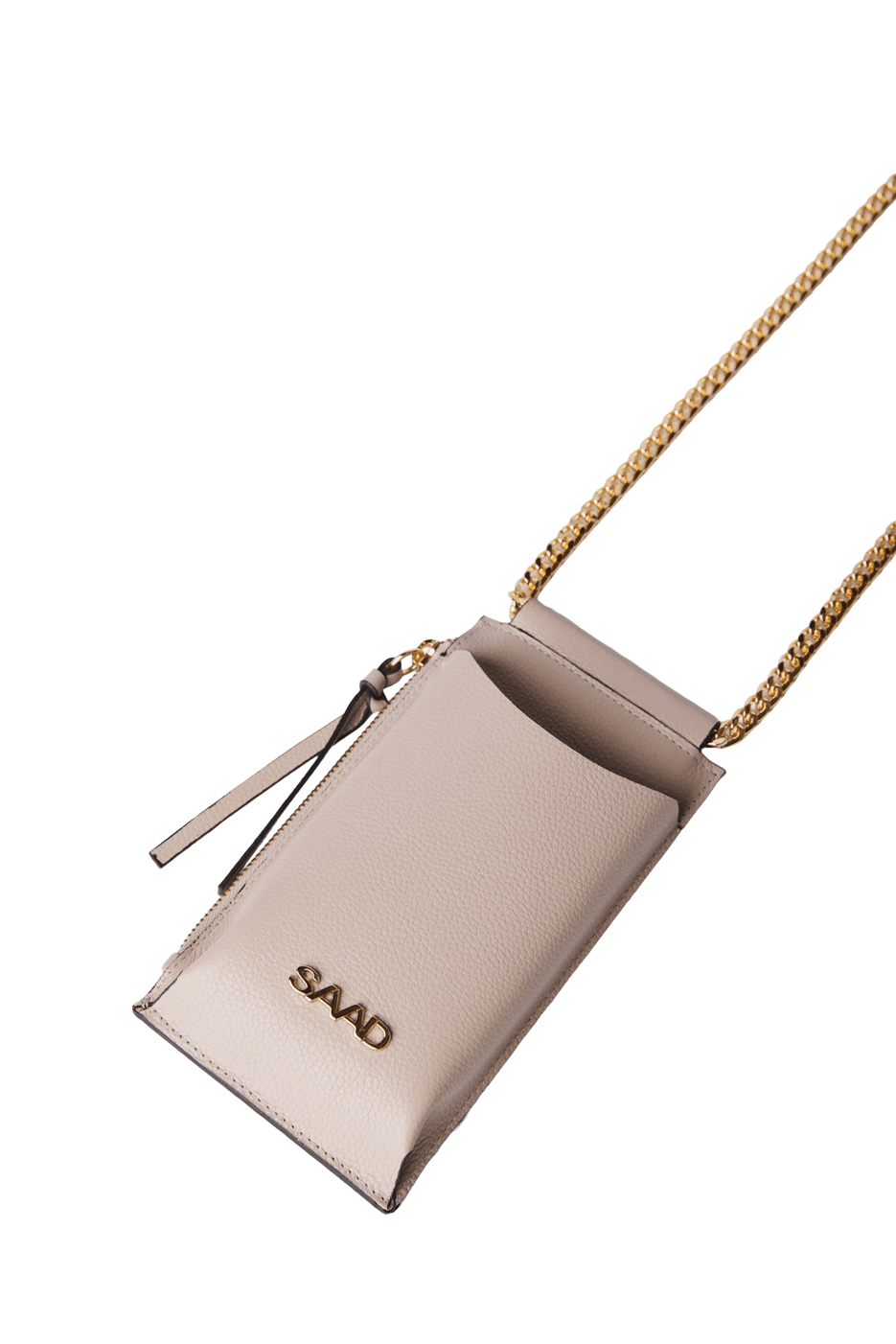 Mini Bolsa para Celular em Couro