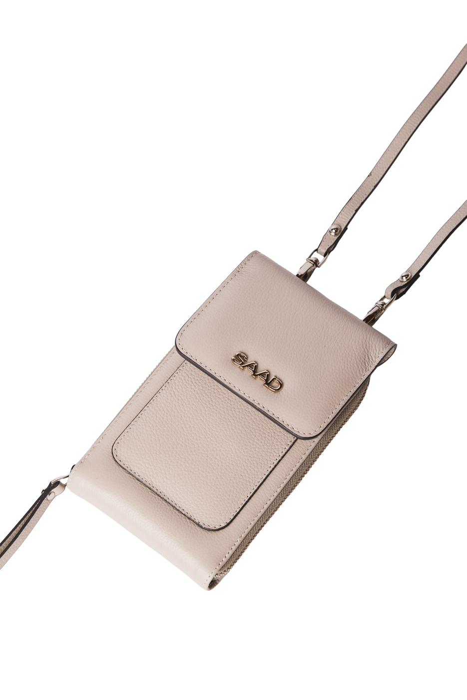 Mini Bolsa para Celular em Couro