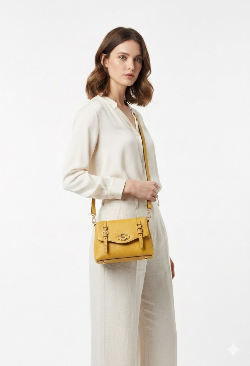 BL2175 - BOLSA DE COURO FLOATER