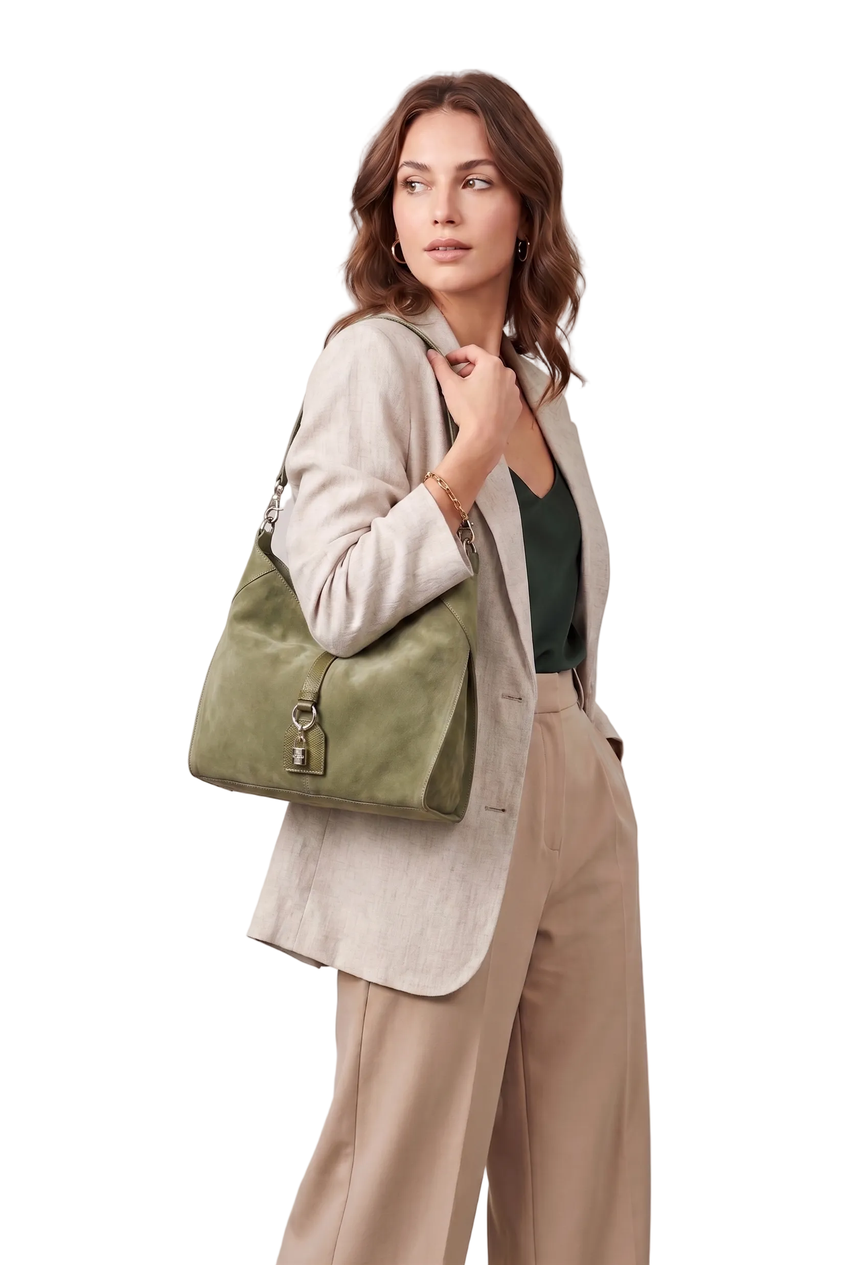 BL2181 - BOLSA DE COURO CAMURÇA