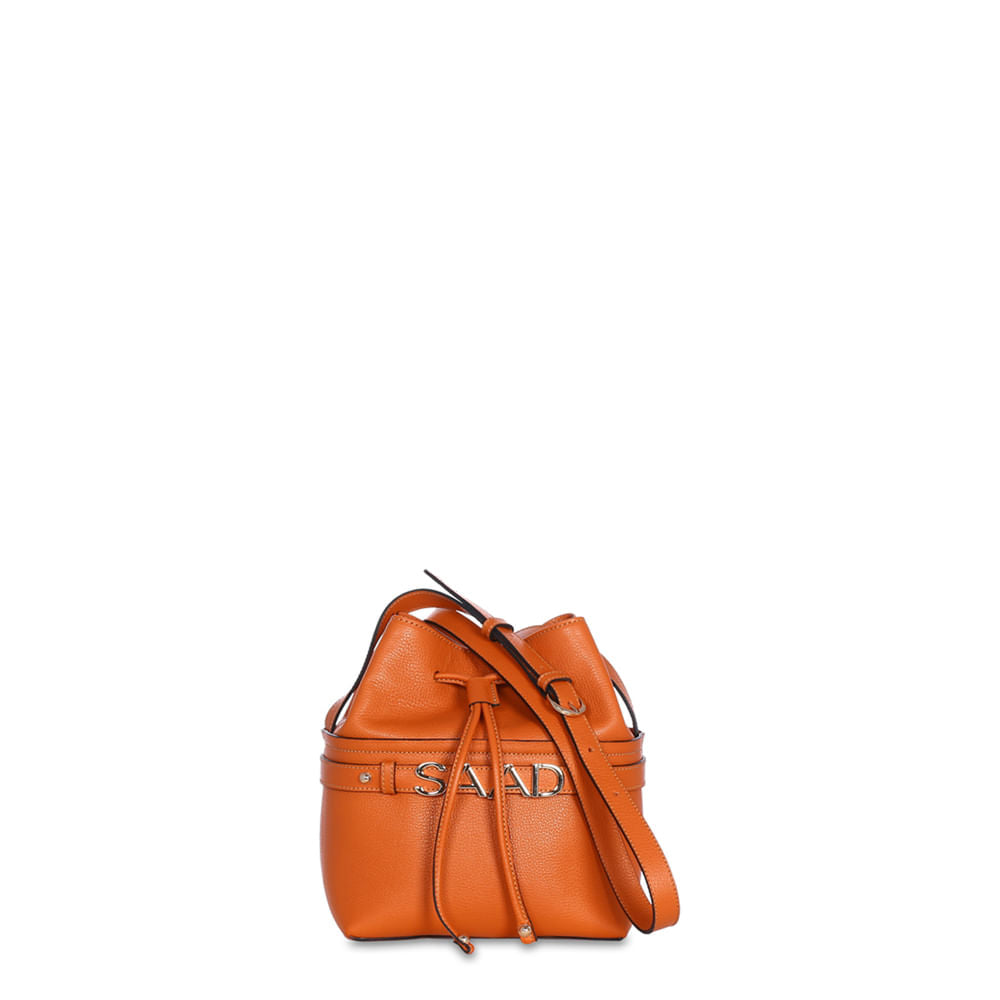 Bolsa Bucket Couro