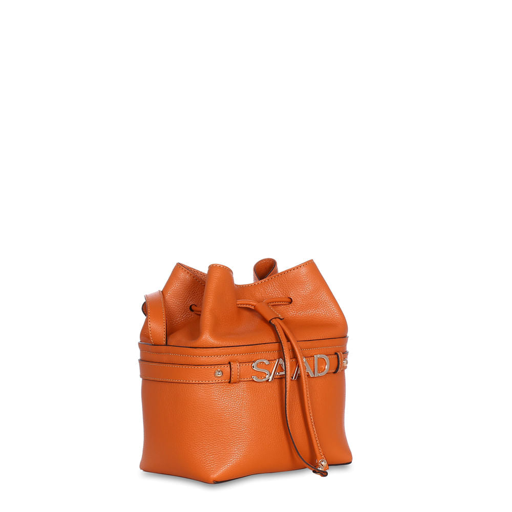 Bolsa Bucket Couro