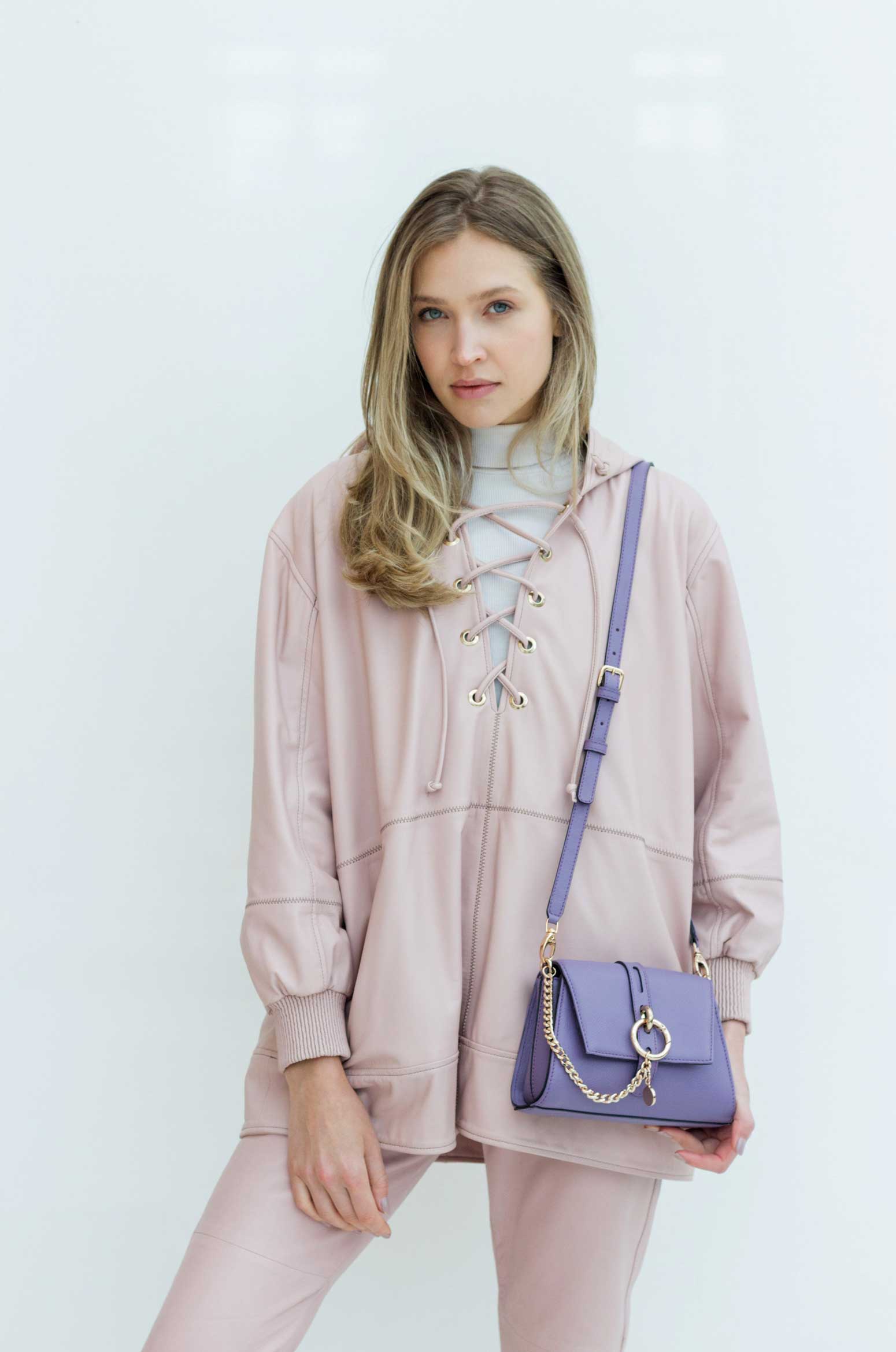 Mini Bag em Couro