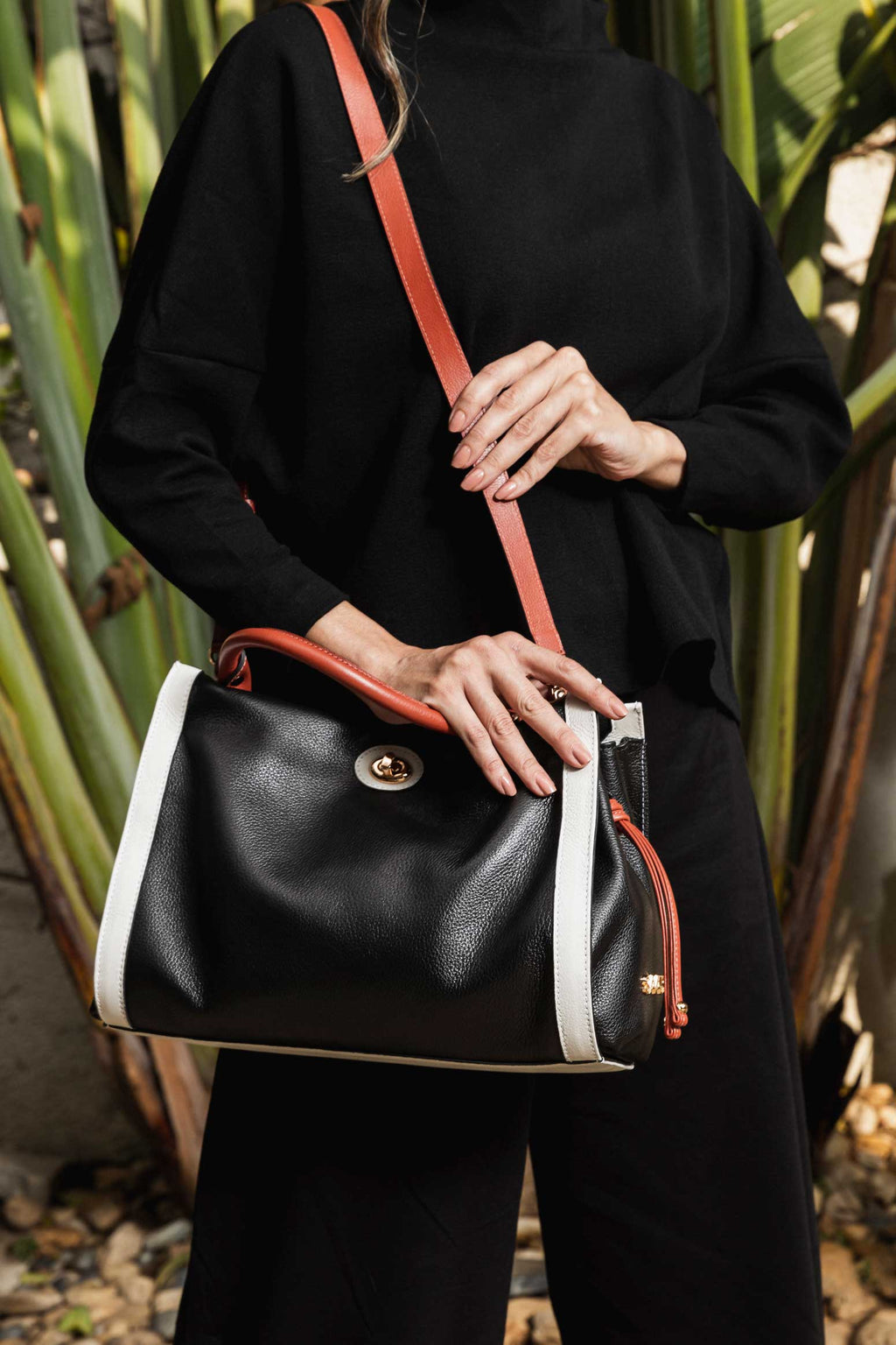 Bolsa Tote em Couro Grande
