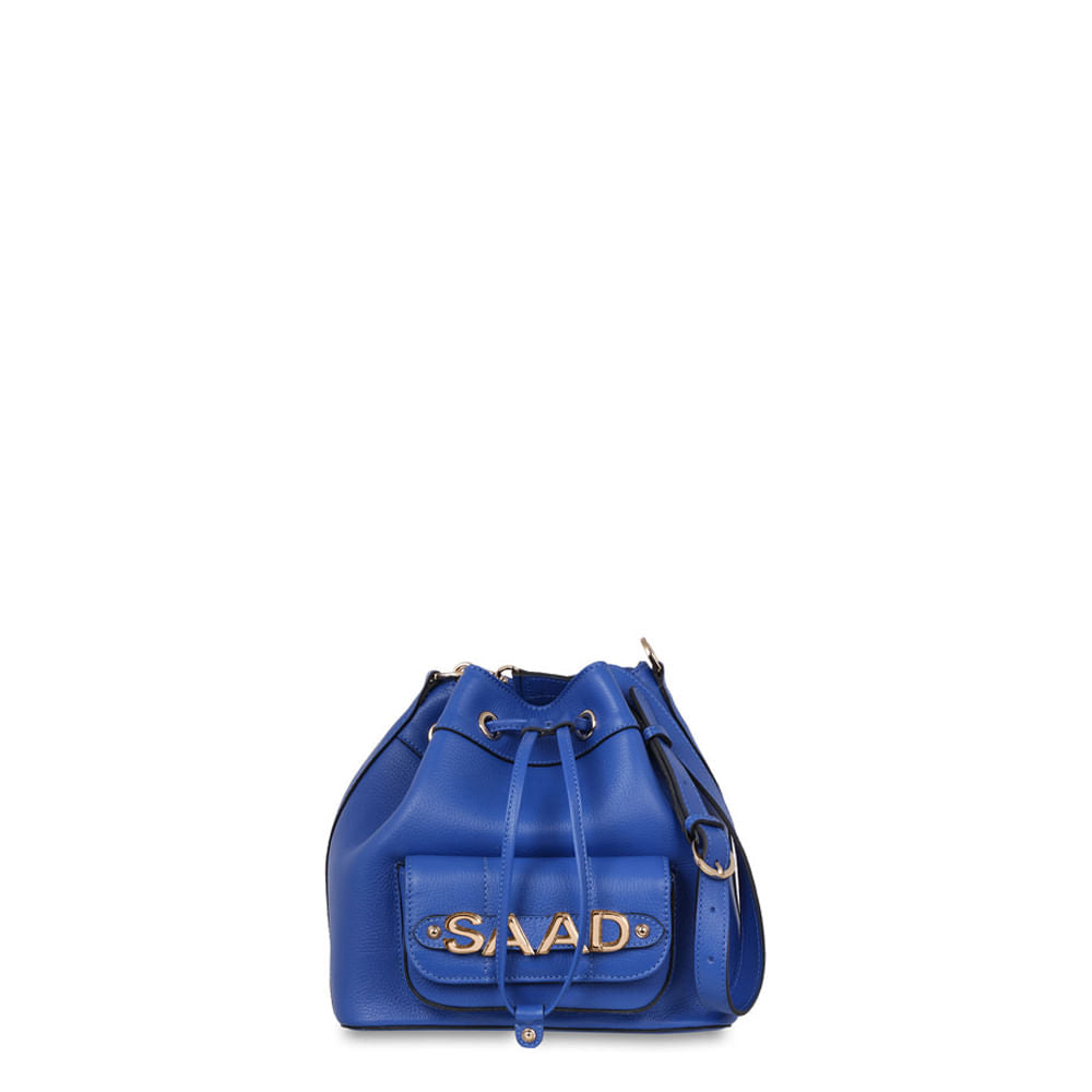 Bolsa Bucket em Couro