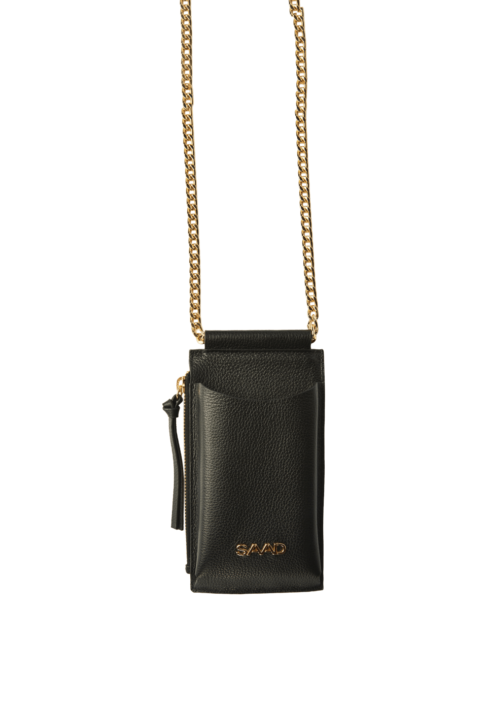 Mini Bolsa Celular em Couro