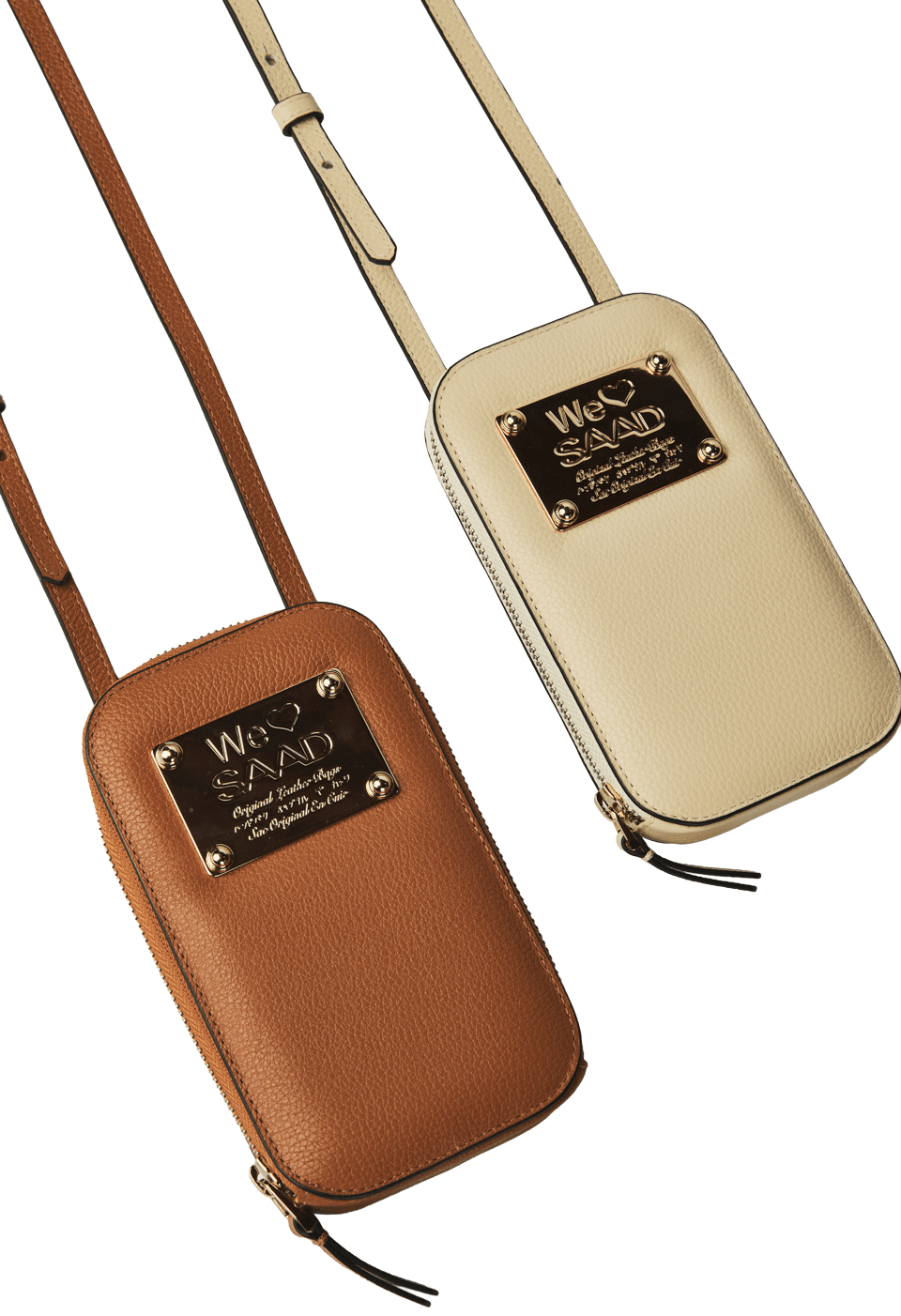 Mini Bolsa para Celular em Couro