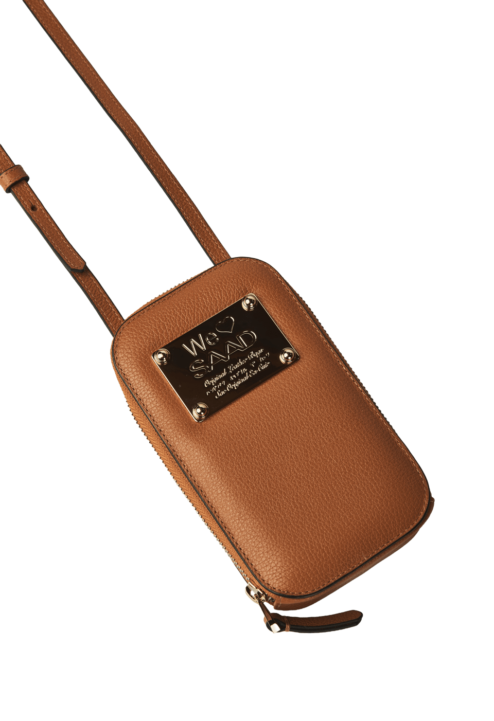 Mini Bolsa para Celular em Couro