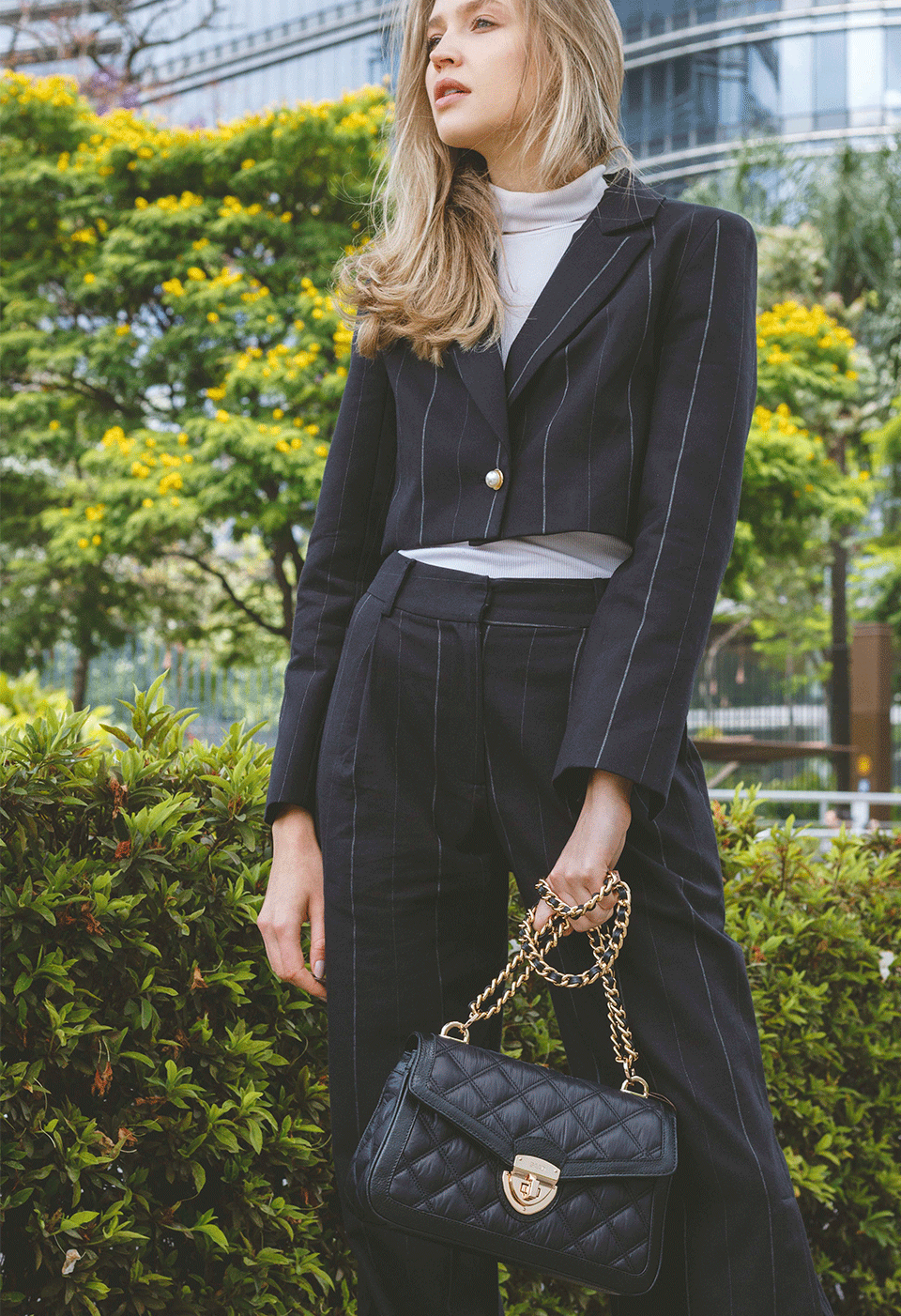 Bolsa Matelassê Nylon