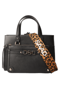Bolsa Média em Couro