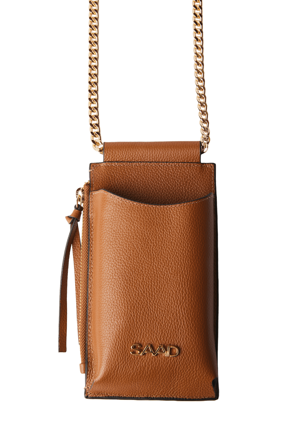 Mini Bolsa Celular em Couro