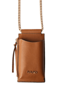 Mini Bolsa Celular em Couro