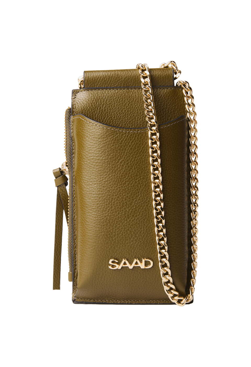 Mini Bolsa Celular em Couro