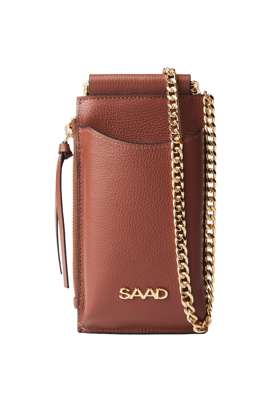 Mini Bolsa Celular em Couro