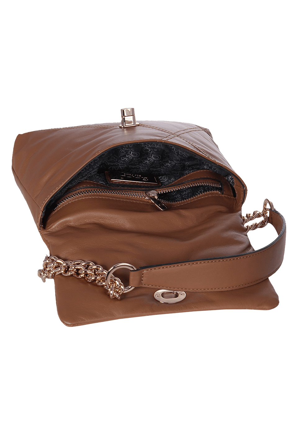 Bolsa Puffer Mini em Couro