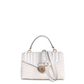 Bolsa bordada em couro