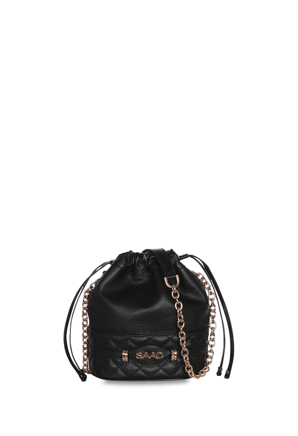 Bolsa Bucket em Couro