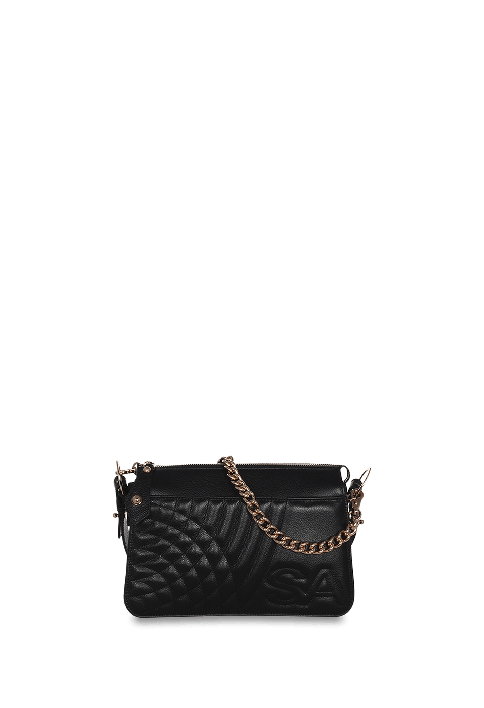 Bolsa Bordada em Couro