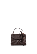 Bolsa Bordada Mini em Couro