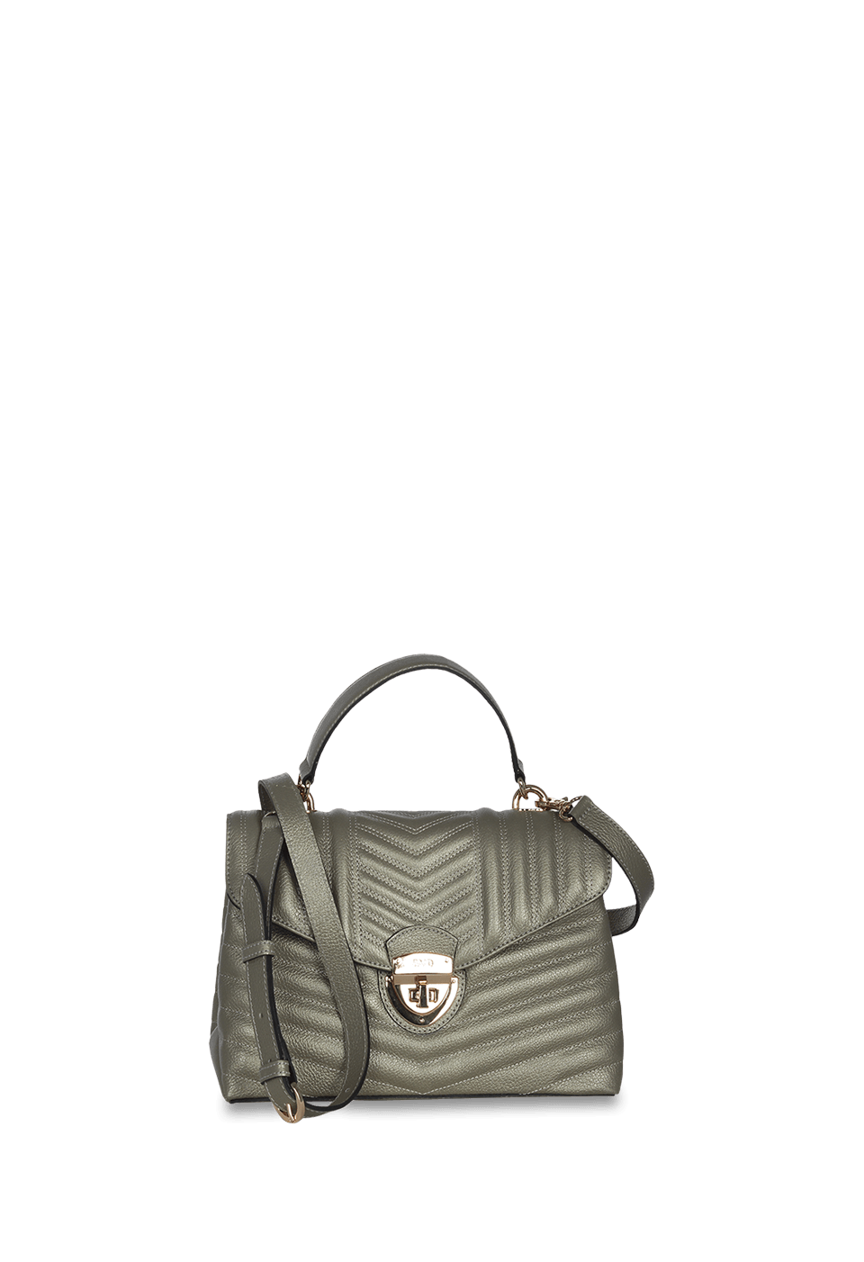 Bolsa Bordada em Couro Pearly