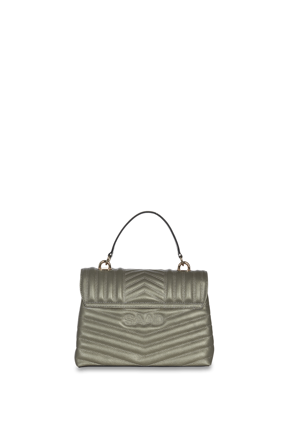 Bolsa Bordada em Couro Pearly
