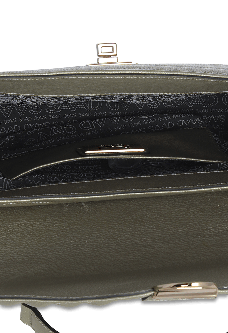 Bolsa Bordada em Couro Pearly