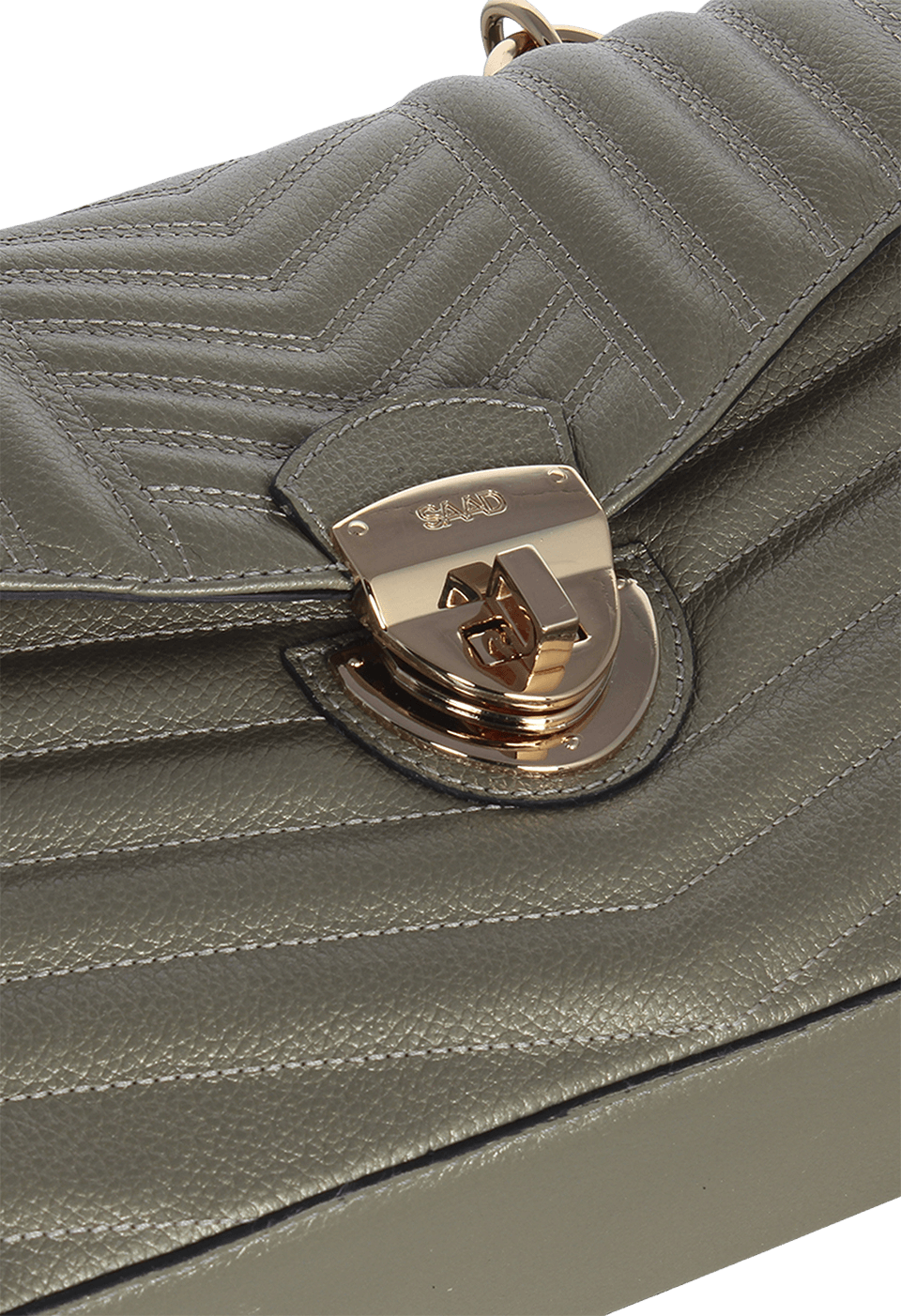 Bolsa Bordada em Couro Pearly
