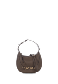 Bolsa Oval em Couro