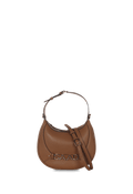 Bolsa Oval em Couro