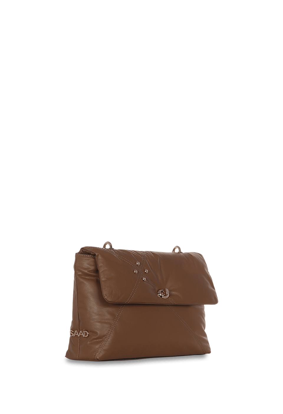Bolsa Puffer em Couro