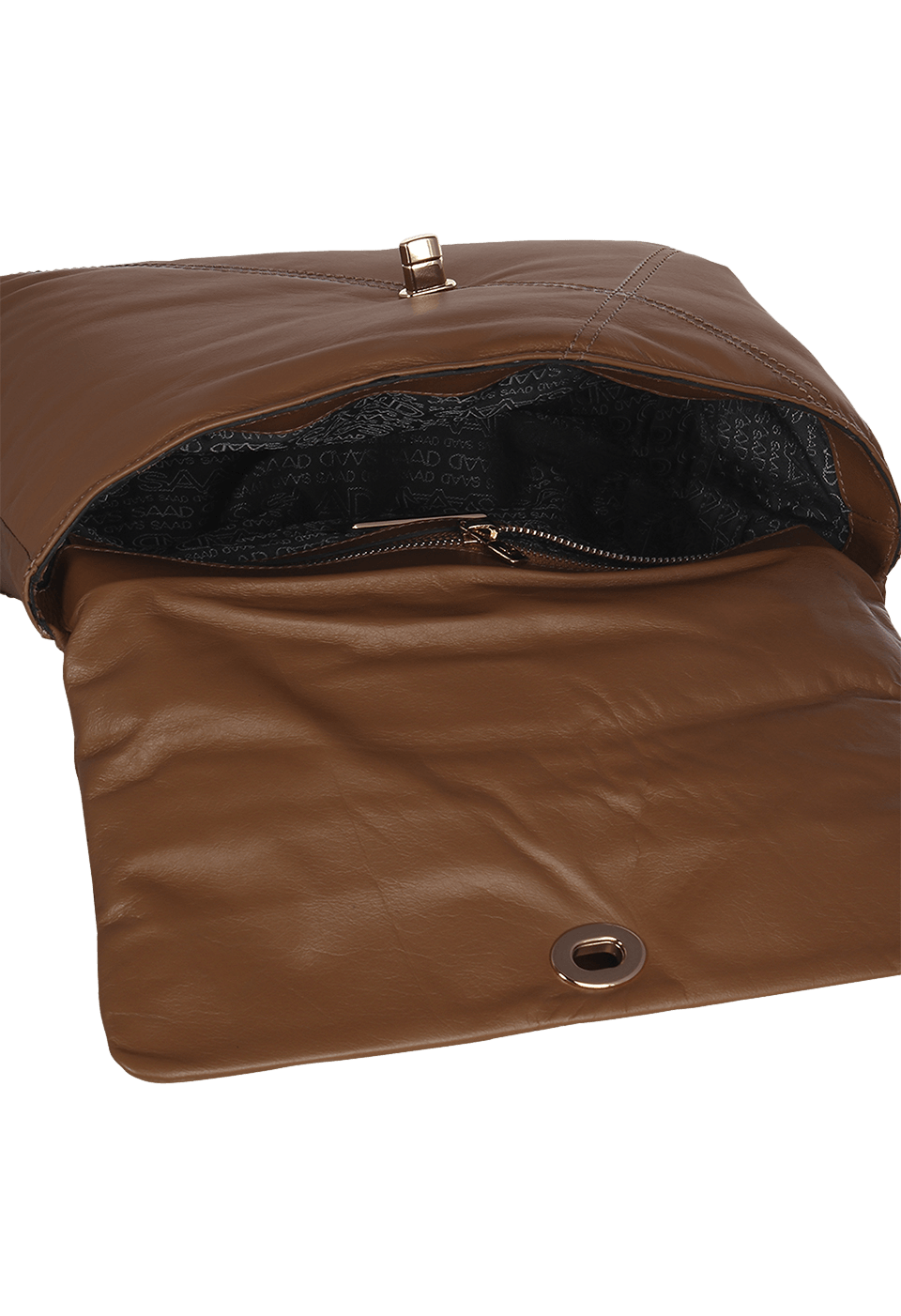 Bolsa Puffer em Couro