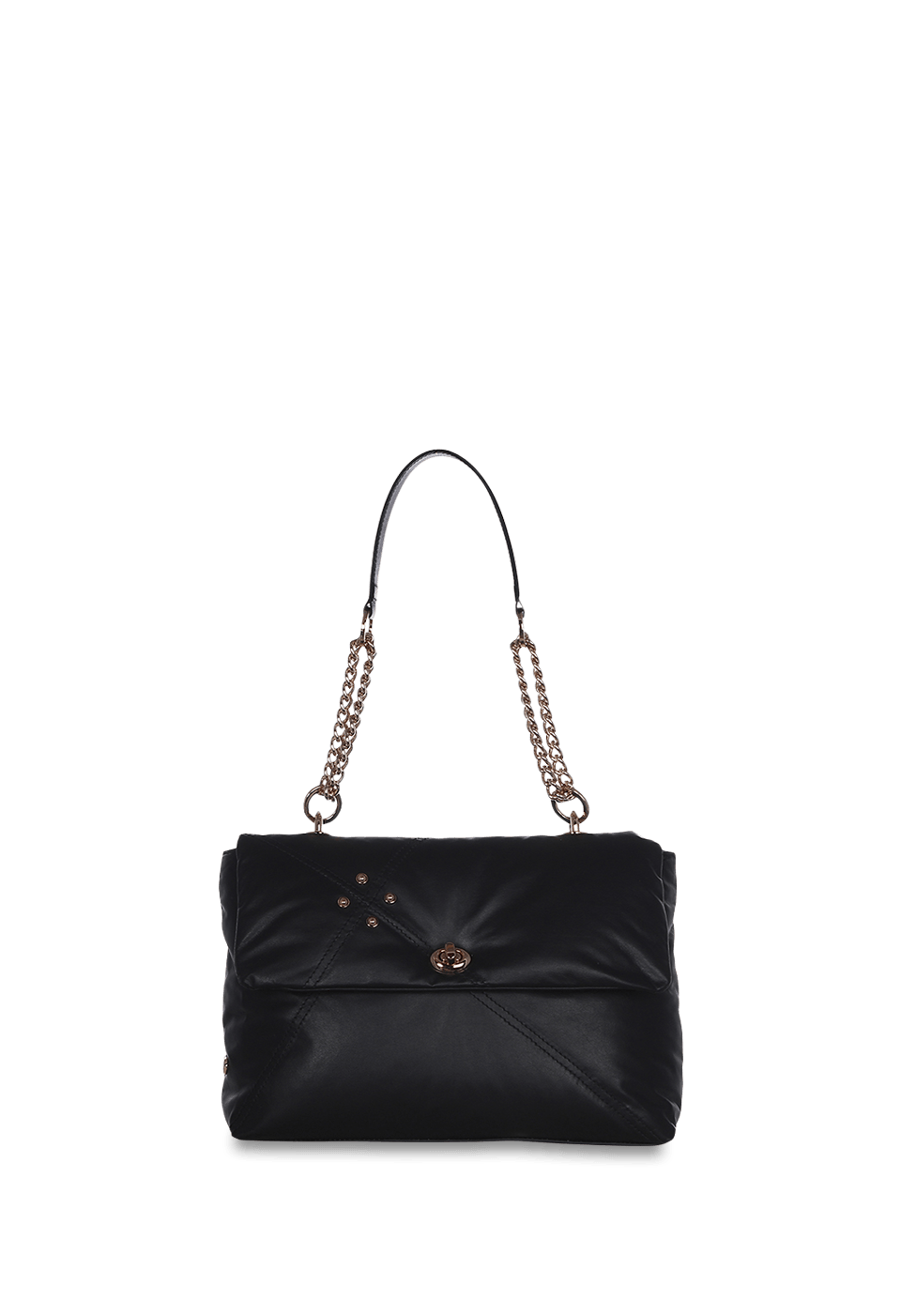 Bolsa Puffer em Couro
